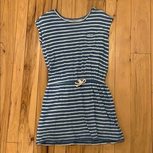 Blue and white Gap Kids tunic top